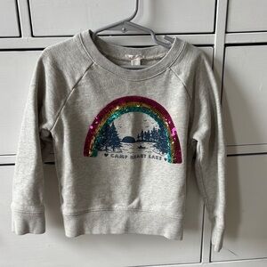Crewcuts Light Gray Knit Top